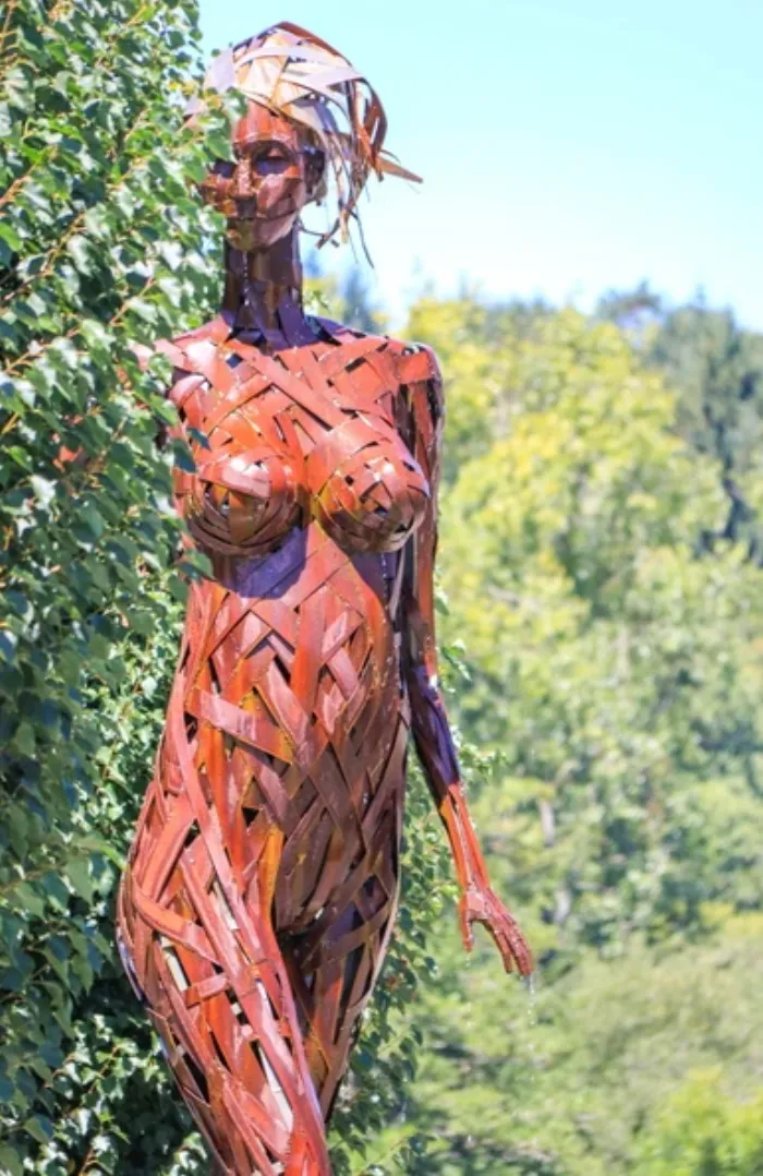 Toeristische kunst in Saint-Nicolas-des-Eaux