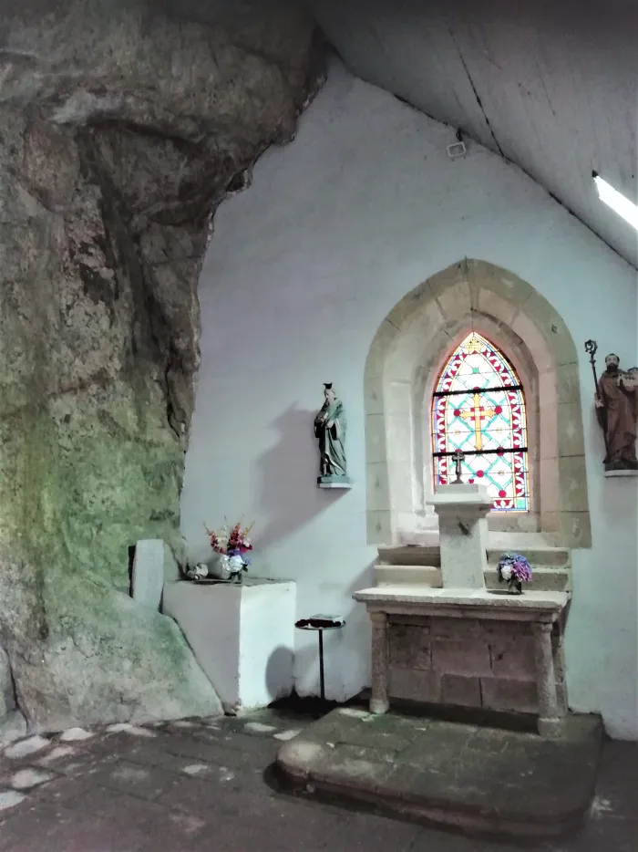 Intérieur de la chapelle Saint-Gildas