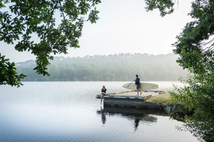 Paddle sur le lac de Guerlédan