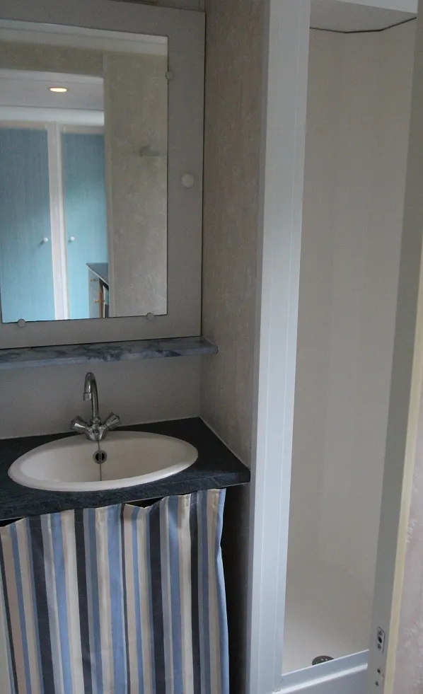 Stacaravan Bleuet - 25 m² - terras 11 m²