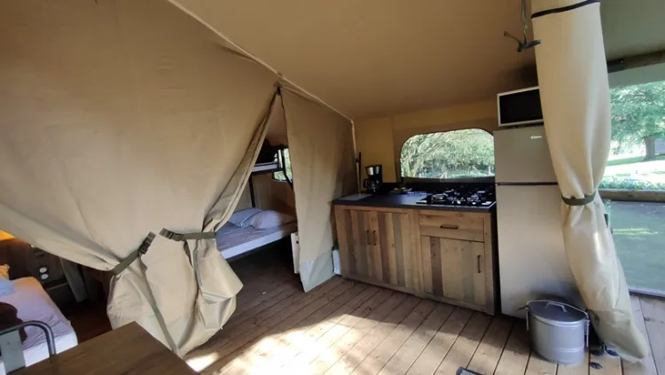 Lodge Kenia 34 - 2 slaapkamers - 34 m² - zonder sanitair - Nieuw in 2023 -