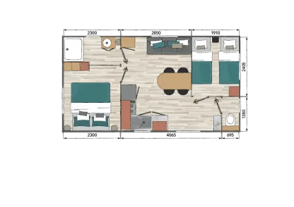 Stacaravan Océane - Nieuw in 2025