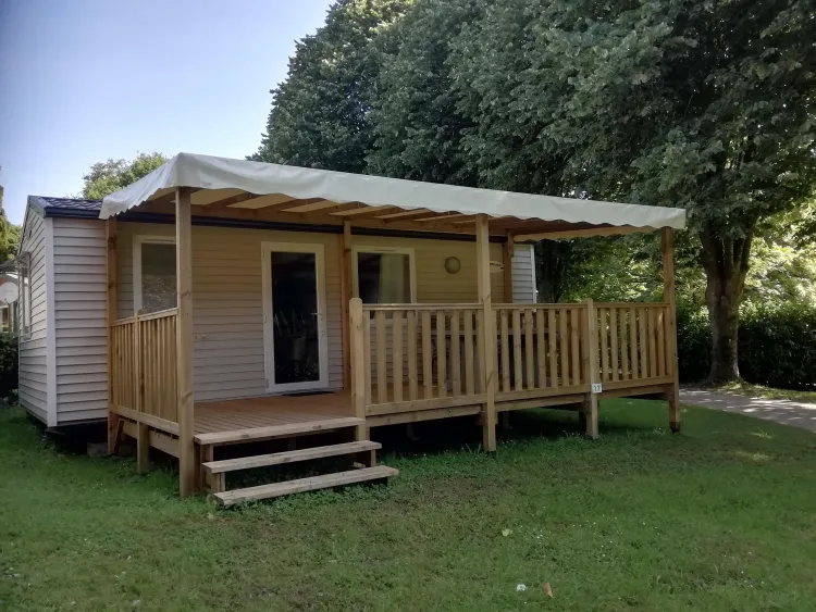 Stacaravan O'Hara 734 30 m² / 2 slaapkamers / overdekt terras 18 m²