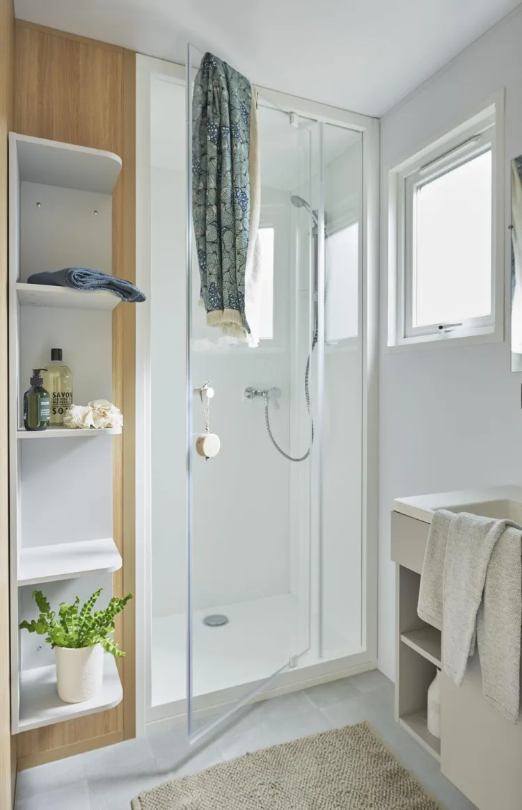 Stacaravan BORA - 1 slaapkamer - 18 m² - terras 9 m² - Nieuw in 2020